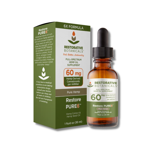 Restorative Botanicals - High Potency - Pure 6 - Natural Flavor