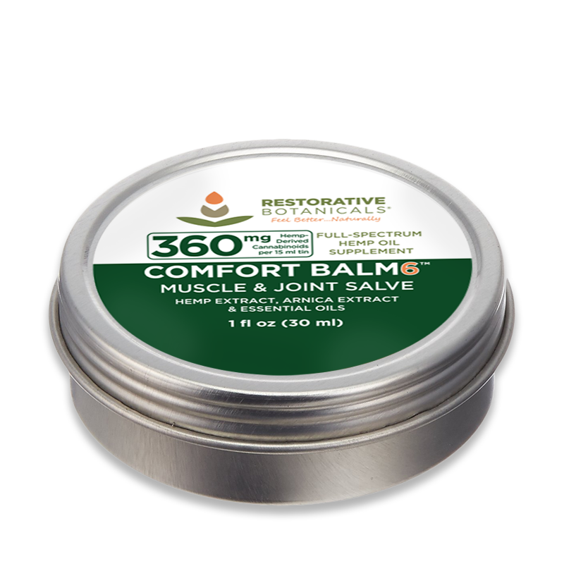 Restorative Botanicals - Comfort Balm 6 - Advanced Warming Muscle & Joint Salve