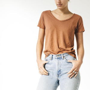 Jungmaven Womens Paige V Neck - metro hemp supply