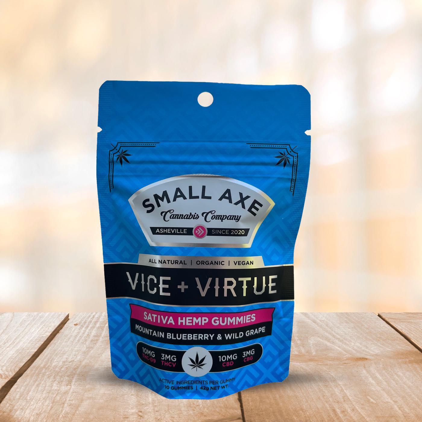 Small Axe Vice + Virtue D9 Gummies (10 Pack)