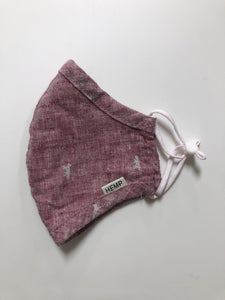 Hemp Mask Pink M