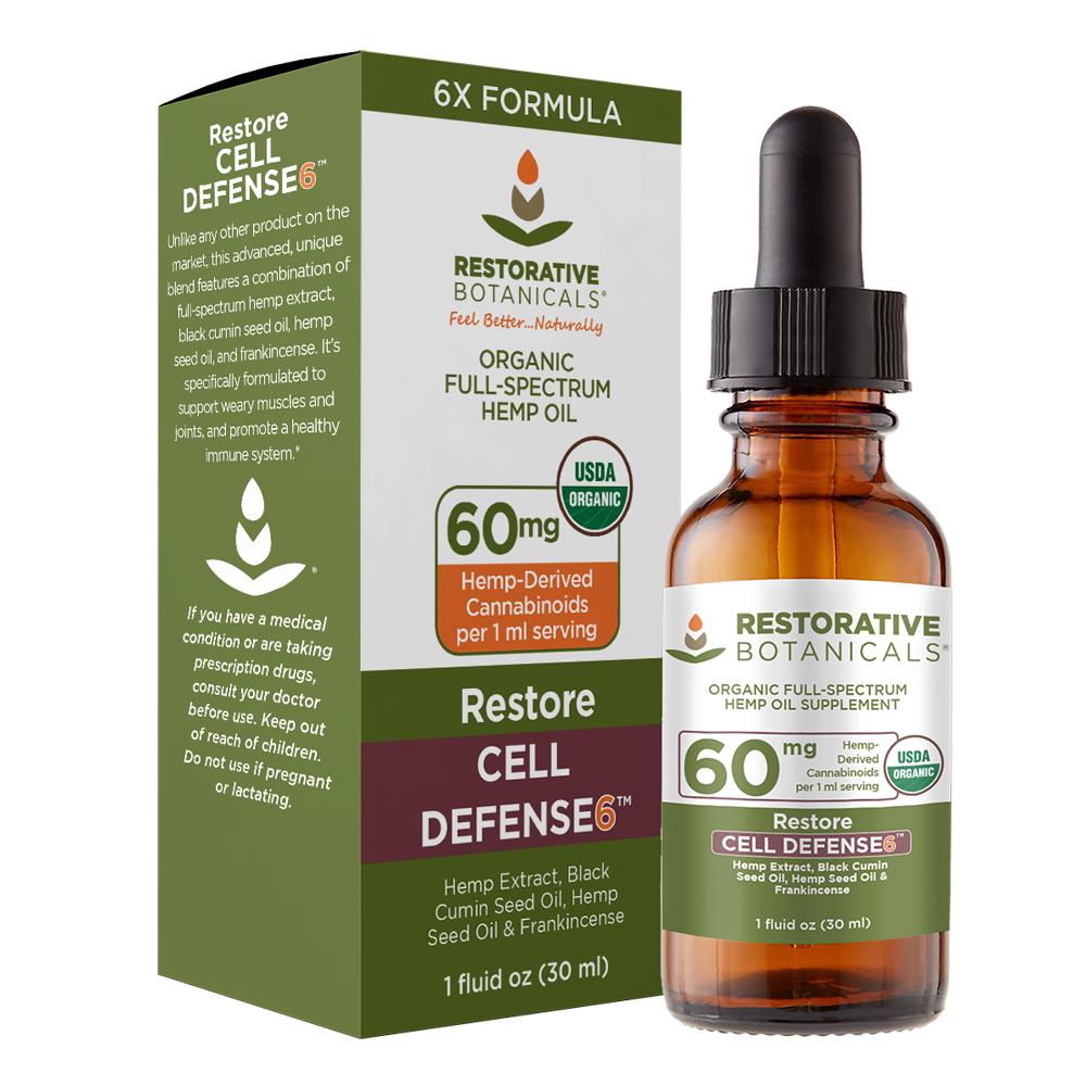 Restorative Botanicals - High Potency - Cell Defense 6