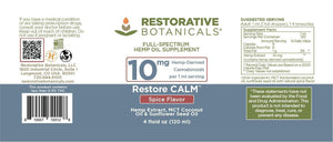 Restorative Botanicals - Calm - Spice