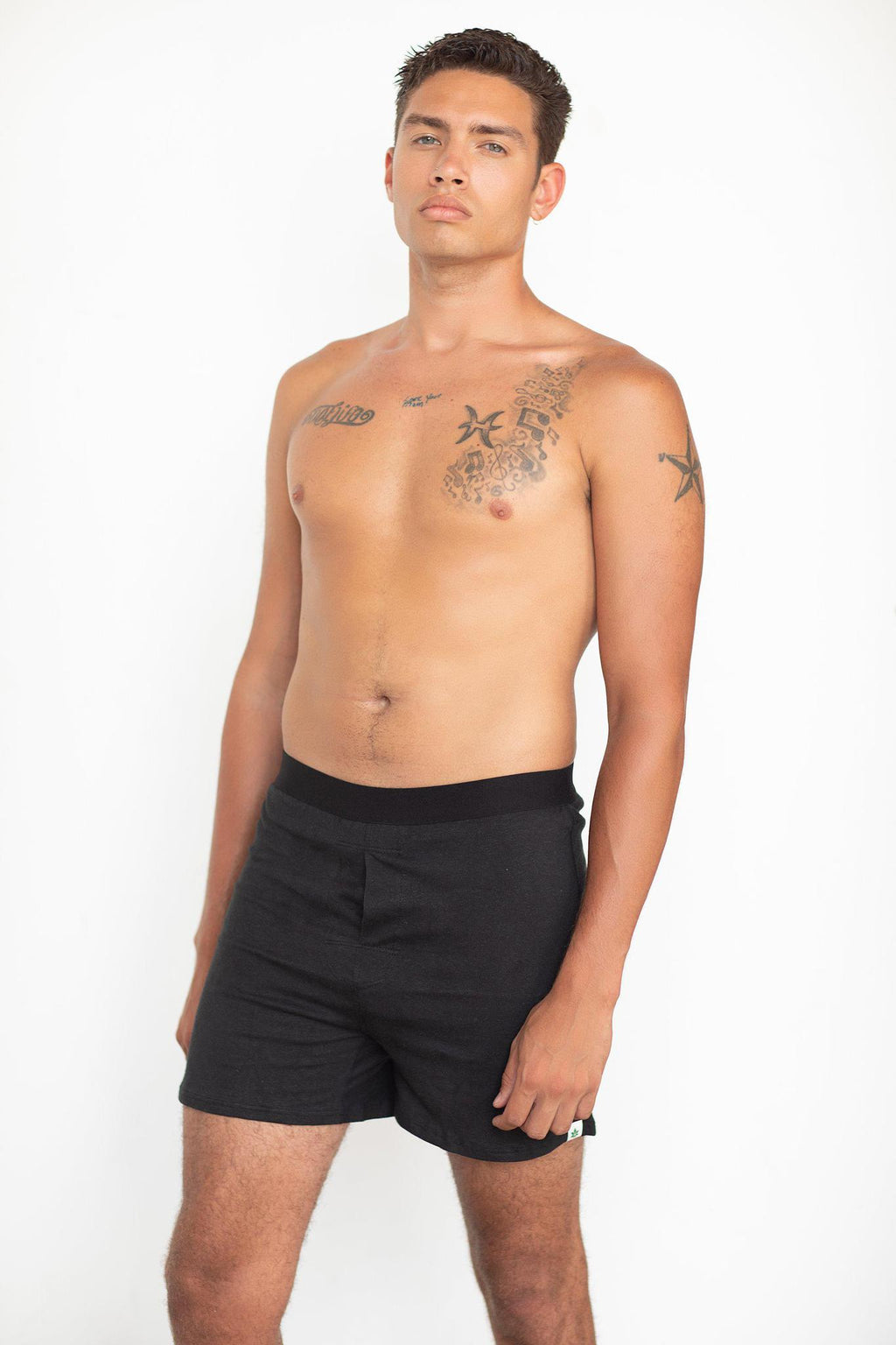 WAMA M BOXER BLK - metro hemp supply