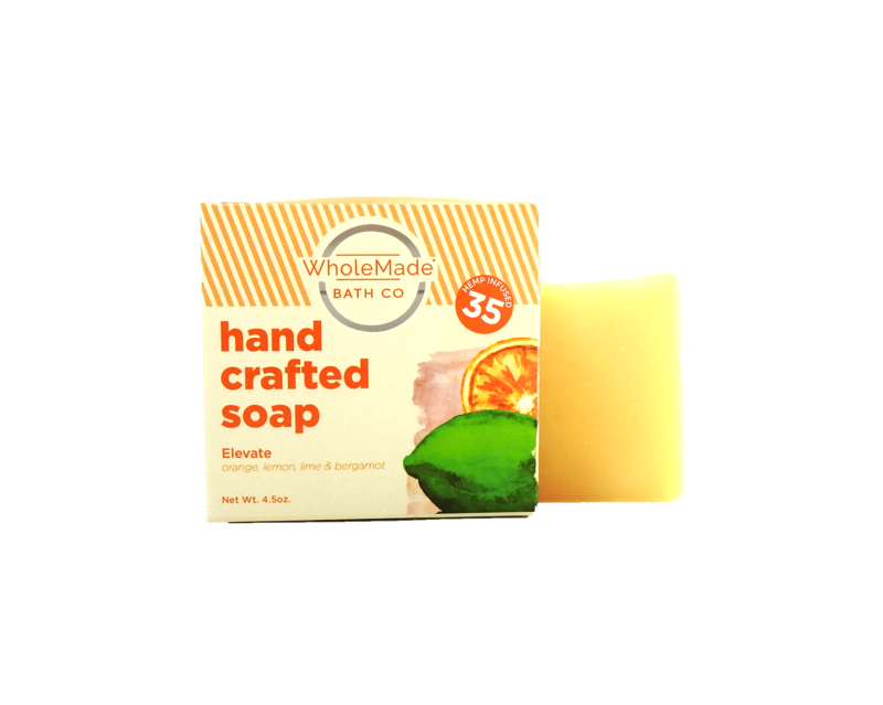 WholeMade Elevate Hemp Soap - metro hemp supply